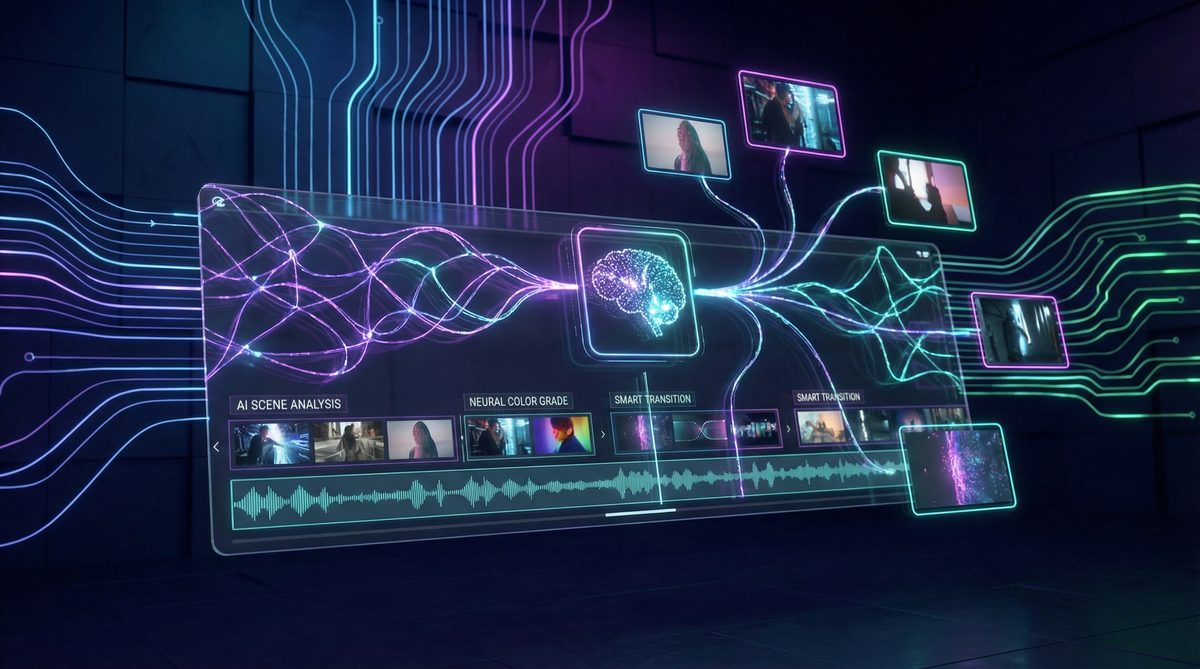 里番 AI视频剪辑技术展示